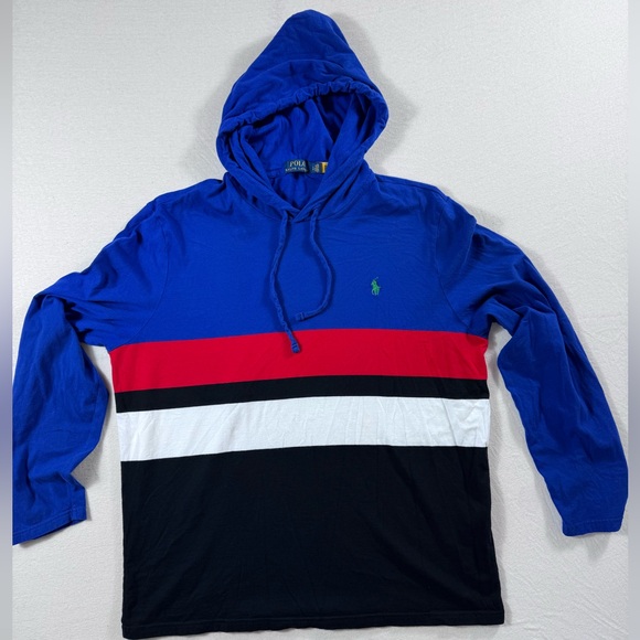Ralph Lauren Other - POLO RALPH LAUREN Colorblock Hoodie – Size Large